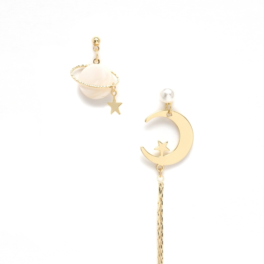 Chic Galaxy Earrings - Only 1 left! - Picture 2 of 3